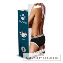 Prowler Figi Paw XXL - czarne figi z tęczowym logo, komfortowy kroj Prowler