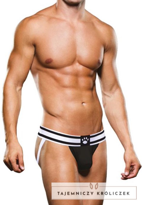 Prowler Jock Strap XS - dwukolorowy pas, otwarty tył, logo Prowler