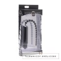 XR Brands Vibrating Sound Beaded Insert czarny silikonowy 24cm XR Brands