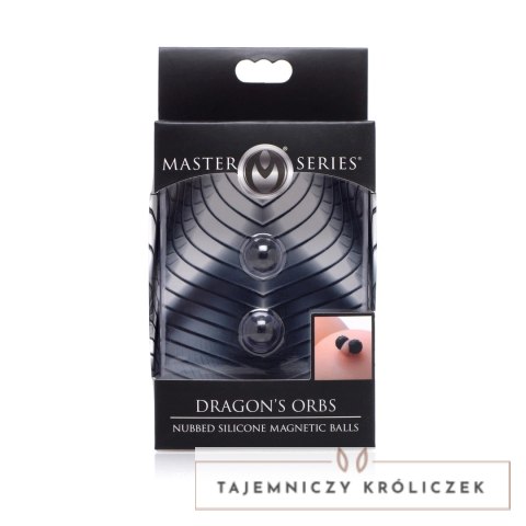 XR Brands kulki magnetyczne silikonowe - zestaw 2 sztuki XR Brands