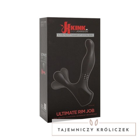 Doc Johnson Kink Analizator Prostaty Silikonowy z Rotacyjnymi Krawędziami Doc Johnson