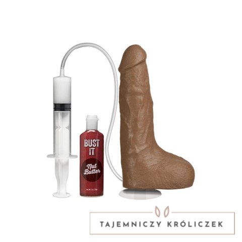 Doc Johnson Bust It 8.5" model z funkcją dozowania 30 ml - biały Doc Johnson