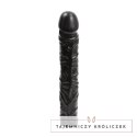 Doc Johnson Classic 25 cm - model anatomiczny o dużych rozmiarach, czarny Doc Johnson