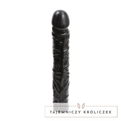 Doc Johnson Classic 25 cm - model anatomiczny o dużych rozmiarach, czarny Doc Johnson