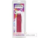 Doc Johnson Crystal Jellies Classic 20 cm elastyczny model przezroczysty Doc Johnson