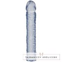 Doc Johnson Crystal Jellies Classic 25 cm elastyczny model przezroczysty Doc Johnson
