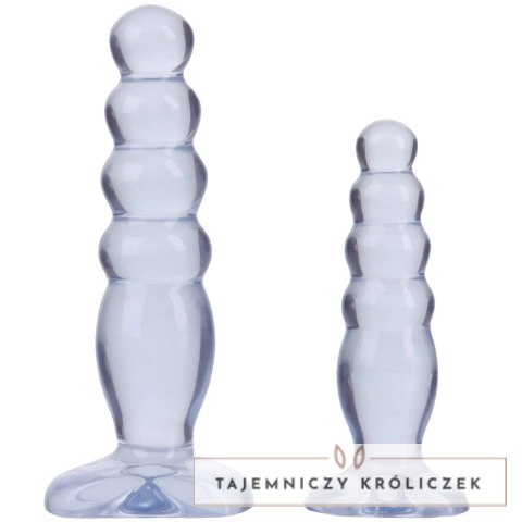 Doc Johnson Crystal Jellies Zestaw Treningowy 2 Rozmiary Bezpieczny Doc Johnson