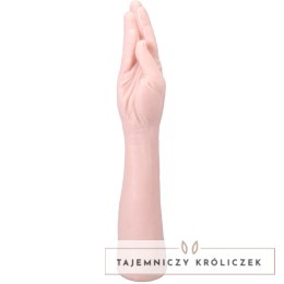 Doc Johnson Hand Model 16 - anatomiczna dłoń, elastyczna, biała Doc Johnson