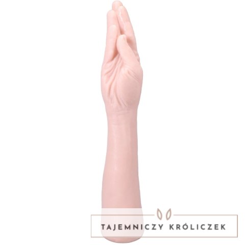 Doc Johnson Hand Model 16 - anatomiczna dłoń, elastyczna, biała Doc Johnson