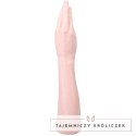 Doc Johnson Hand Model 16 - anatomiczna dłoń, elastyczna, biała Doc Johnson