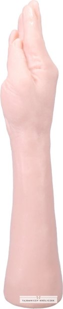 Doc Johnson Hand Model 16 - anatomiczna dłoń, elastyczna, biała Doc Johnson