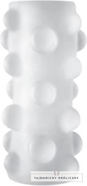 Doc Johnson OptiMALE Link ULTRASKYN dwustronny system masujący Rollerball Doc Johnson