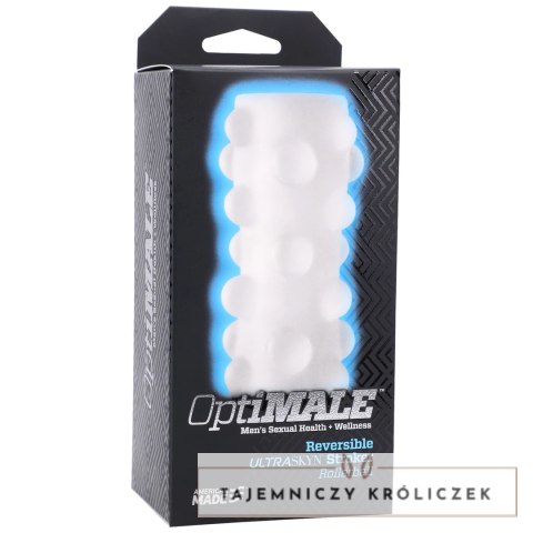 Doc Johnson OptiMALE Link ULTRASKYN dwustronny system masujący Rollerball Doc Johnson