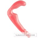 Doc Johnson Platinum Strapless System silikonowy rożowy 16,5 cm Doc Johnson