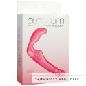 Doc Johnson Platinum Strapless System silikonowy rożowy 16,5 cm Doc Johnson