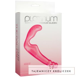 Doc Johnson Platinum Strapless System silikonowy rożowy 16,5 cm Doc Johnson