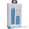 Doc Johnson Pocket Rocket Elite Mini - Kompaktowy model silikonowy 10 cm rożowy Doc Johnson