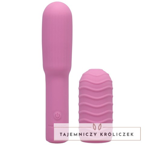 Doc Johnson Pocket Rocket Elite Mini Model Silikonowy 10cm Rożowy Doc Johnson