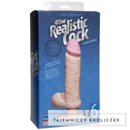 Doc Johnson Realistic Cock 15 cm UR3® z wibracjami i przyssawką Doc Johnson