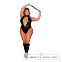 Dreamgirl Body Plus Size z elementami skoropodobnymi i biczem Dreamgirl