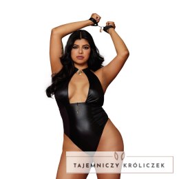 Dreamgirl Body Plus Size z kłodkami i paskami na nadgarstki Dreamgirl