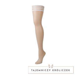 Kixies Brooke Leanne A - Pończochy w kropki, białe, rozmiar A Kix\'ies