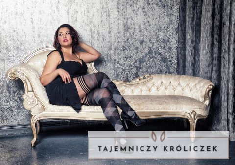 Kix'ies Kimmie B Pończochy do Uda Argyle Antypoślizgowe Kix\'ies