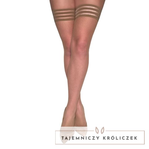 Kixies Samantha A - Pończochy z antypoślizgowym systemem, czarne Kix\'ies