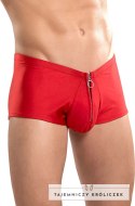Male Power Nylon Spandex szorty z zamkiem L/XL czarne Male Power