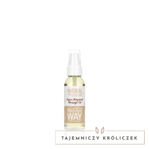 Intimate Earth Wegański Olejek do Masażu Bergamotka 50 ml Naturalny Natural Pleasure by Shots