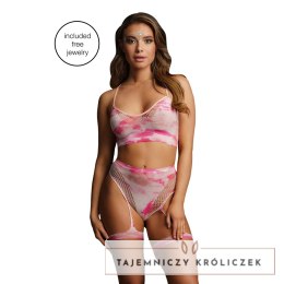 Le Desir Dazzling komplet z wysokim stanem i szelkami S-XL Le Désir by Shots