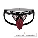 Male Power Cock Pit Net Elastyczne Majtki z Kieszenią i Otwartym Tyłem L Male Power