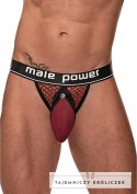 Male Power Cock Pit Net Elastyczne Majtki z Kieszenią i Otwartym Tyłem L Male Power