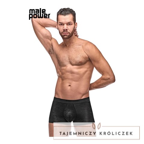 Male Power Impressions Mini szorty S wysoki stan elastyczne czarne Male Power