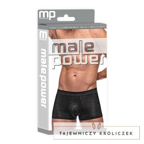 Male Power Impressions Mini szorty S wysoki stan elastyczne czarne Male Power