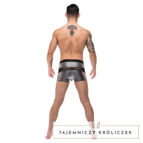 Male Power Iron Clad Szorty XL z siateczną kieszenią czarne Male Power