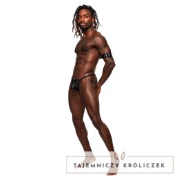Male Power Leather Pisces - Pas z regulacją i elementami metalowymi Male Power