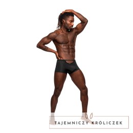 Male Power Magnificence Mini szorty M jade z dekoracyjnymi przelotkami Male Power