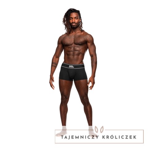Male Power Modal Rib Slipy Pouch L anatomiczny fason czarny Male Power