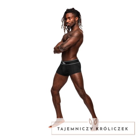 Male Power Modal Rib Slipy Pouch L anatomiczny fason czarny Male Power