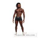 Male Power Modal Rib Slipy Pouch L anatomiczny fason czarny Male Power