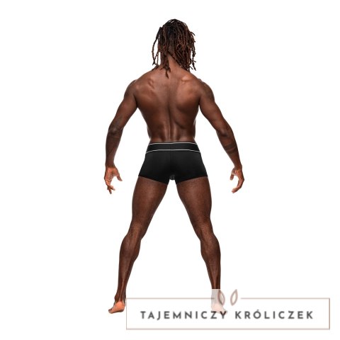 Male Power Modal Rib Slipy Pouch L anatomiczny fason czarny Male Power