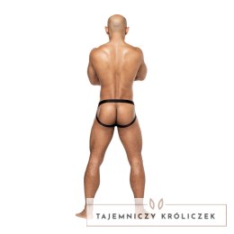Male Power Uplift Jock Hocus Pocus - anatomiczny pas satynowy czarny Male Power