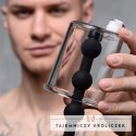 XR Brands Pompka intymna z silikonowymi kulkami, system podciśnienia XR Brands