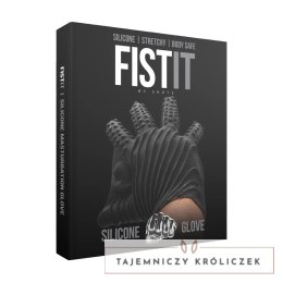 Shots Fist It silikonowa rękawica z teksturą i prążkami - rozmiar uniwersalny Fist It by Shots