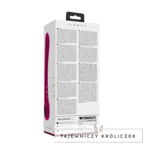 VIVE Ombra - wibrujący masażer waginalny, silikon, wodoodporny VIVE by Shots