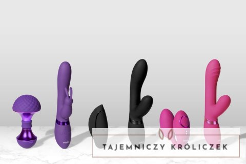 Vive Minu - Anatomiczny stymulator punktowy, silikon, fioletowy VIVE by Shots