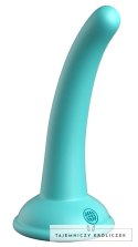 Dillio Platinum Curious Five silikonowy model zakrzywiony 14,6cm turkus Dillio Platinum