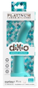 Dillio Platinum Curious Five silikonowy model zakrzywiony 14,6cm turkus Dillio Platinum