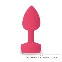 Gvibe Gplug S Neon Rose - ergonomiczny model wibrujący, silikon premium Gvibe
